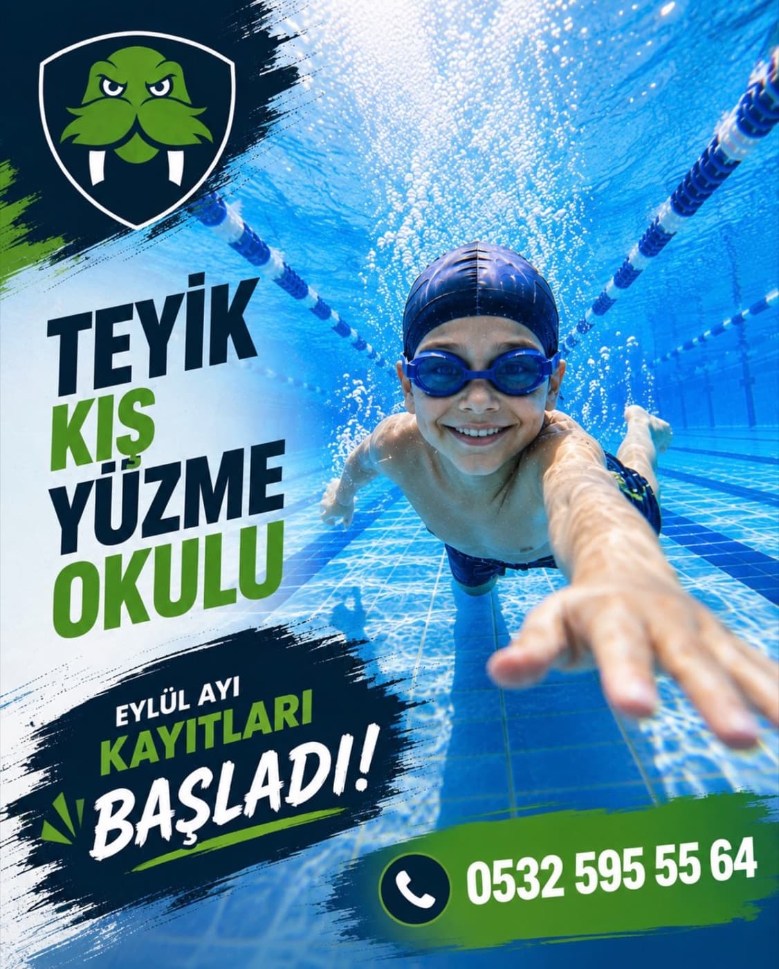 Kış Yüzme Okulu kayıtları başladı